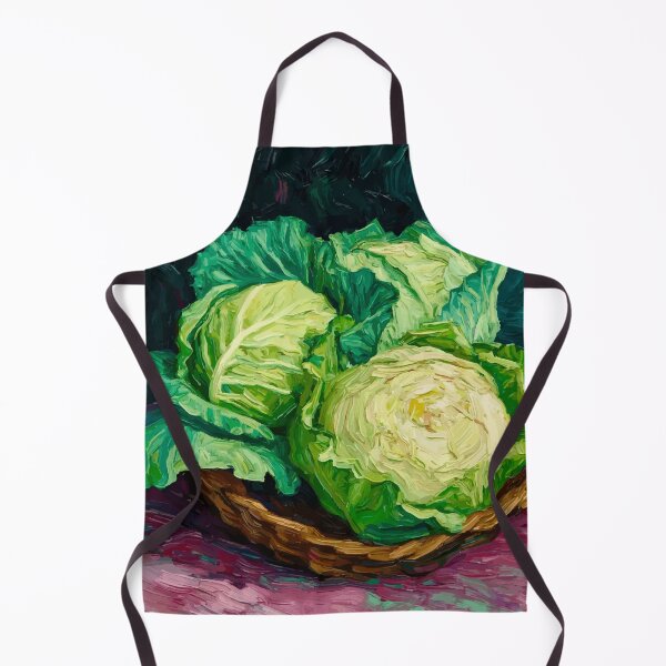 Item preview, Basket of Cabbages After Van Gogh designed and sold by Vicky Brago-Mitchell®.