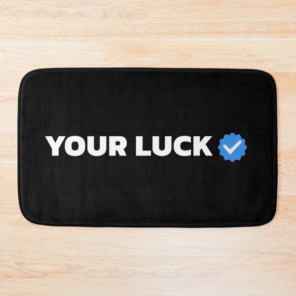 Item preview, Luck Check – Playful Verified Meme Positive Mood designed and sold by Taans-Creation.