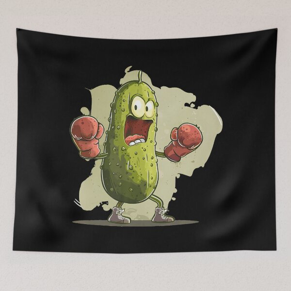 Item preview, Funny Boxing Pickle With Gloves For Boys And Girls designed and sold by DanaKathe.