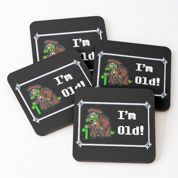 Item preview, Gerson- I'm Old! (Deltarune Ch 4) designed and sold by Fred Dead Redemption.