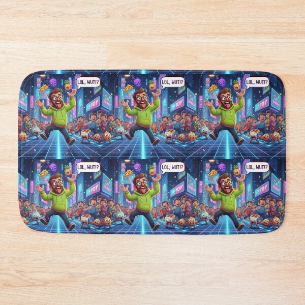 Item preview, Neon Pixel Arcade Jump designed and sold by Krfto.