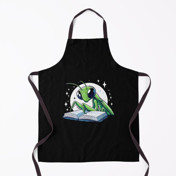 Item preview, Praying Mantis Reading Funny Insect designed and sold by DanaKathe.