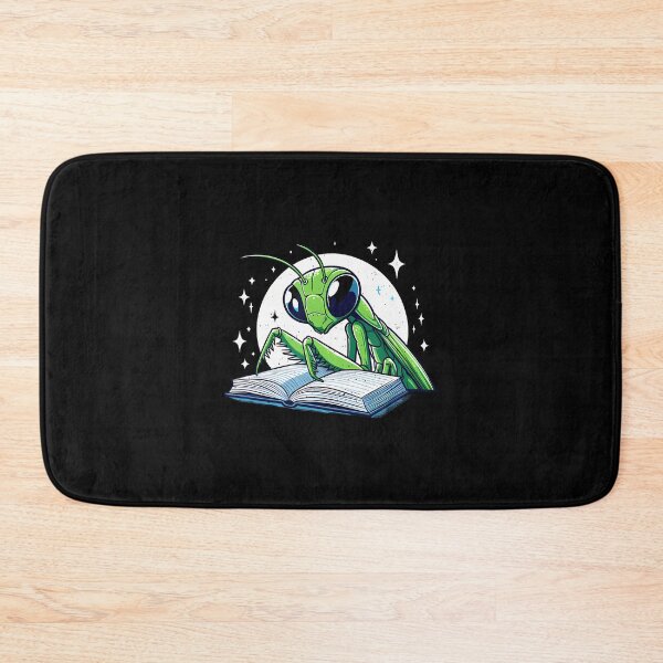 Item preview, Praying Mantis Reading Funny Insect designed and sold by DanaKathe.