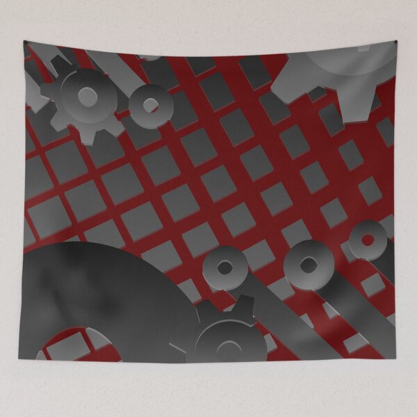 Item preview, Digitala Abstract Grey 1 Mechanical System designed and sold by studioabstract.