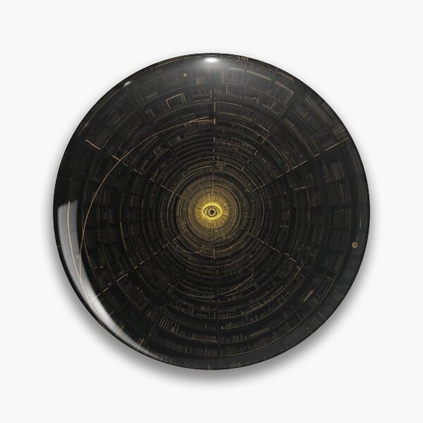 Item preview, Infinite Library of Knowledge - Eye of Wisdom Surreal Art designed and sold by TitanRN.