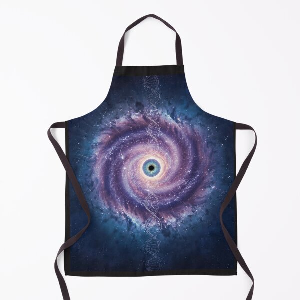 Item preview, Cosmic Eye Galaxy with DNA Helix Spiral Nebula - Psychedelic Space Art Visionary designed and sold by TitanRN.