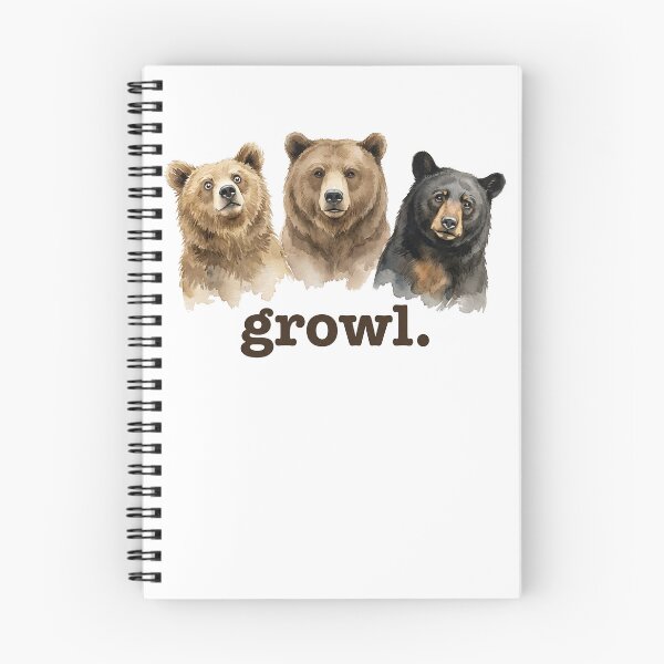Item preview, Bears Growl Funny Bear Lover Funny Growl Gear designed and sold by DynamicDesign.