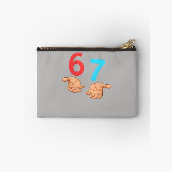 Item preview, 67 Six Seven Meme Gen Alpha Slang 6 7 Hands Funny Boys Kids designed and sold by KristineLi.