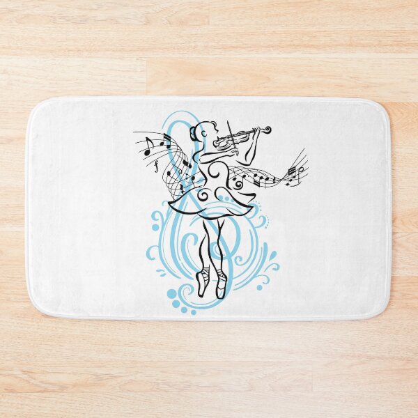 Item preview, Girl Playing Violin Music, and Ballet Violinist Ballerina designed and sold by Kate Hyunsu Cho.