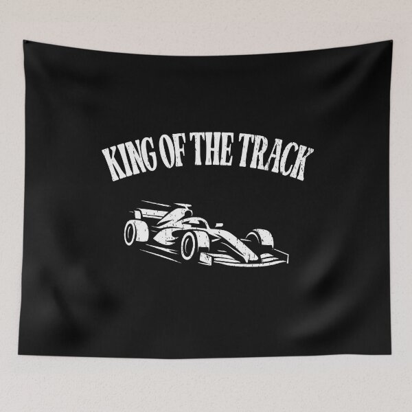 Item preview, KING OF THE TRACK racing driver track day fanatic dyne run and horsepower racing team motorsports fan designed and sold by Jt41.