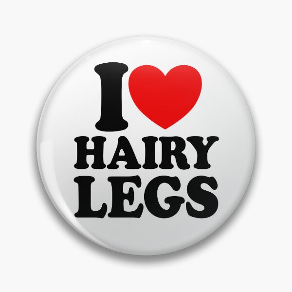 Item preview, I Love Hairy Legs Red Heart Funny I Love Hairy Legs Gear designed and sold by DynamicDesign.