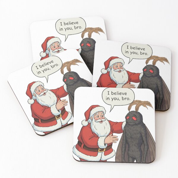 Item preview, Santa therapy for the Mothman designed and sold by Astraskal.