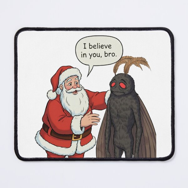 Item preview, Santa therapy for the Mothman designed and sold by Astraskal.