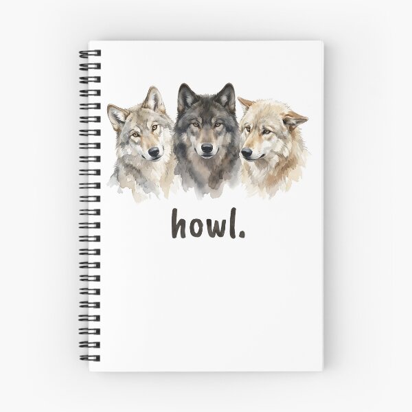 Item preview, Wolves Howl Funny Wolf Lover Funny Howl Gear designed and sold by DynamicDesign.