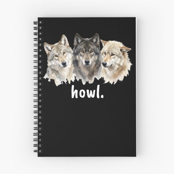 Item preview, Wolves Howl Funny Wolf Lover Funny Howl Gear designed and sold by DynamicDesign.