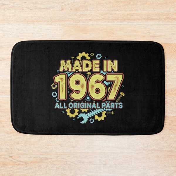 Item preview, Made in 1967 All Original Parts Vintage Mechanic Badge Design designed and sold by SplashTastic.
