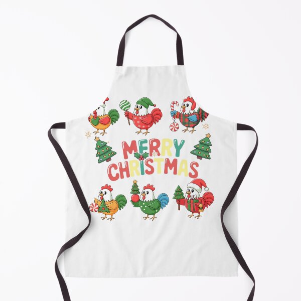 Artikelvorschau, Lustige Weihnachtshühnerfarmtiere entworfen und verkauft von Brettgison.