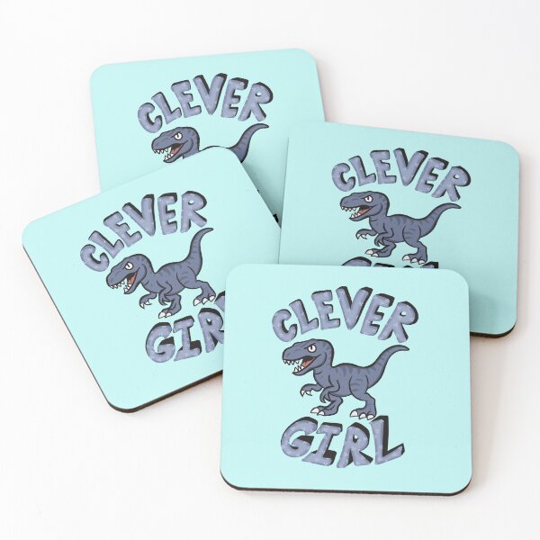 Item preview, Clever Girl | Dinosaur art designed and sold by Creative_verse108.