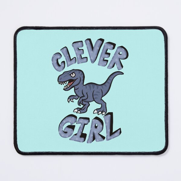 Item preview, Clever Girl | Dinosaur art designed and sold by Creative_verse108.