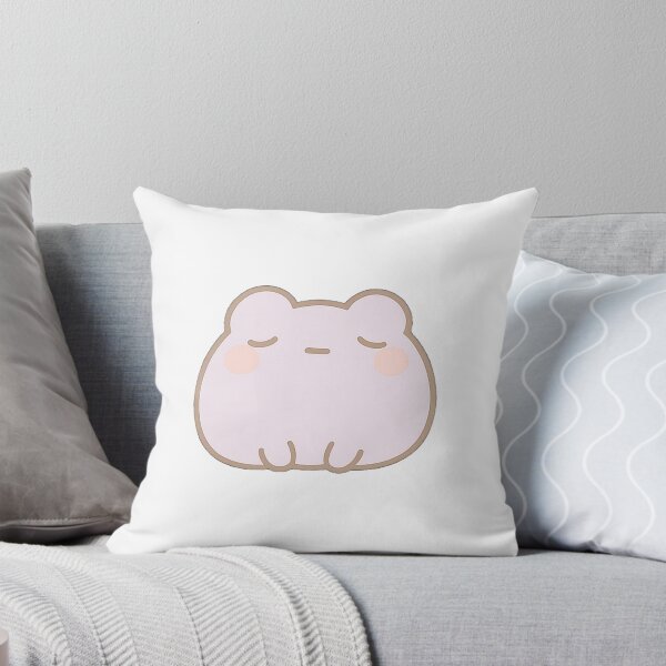 Item preview, Purple Kawaii Mochi Blob Frog Sticker designed and sold by BluesSketchbook.