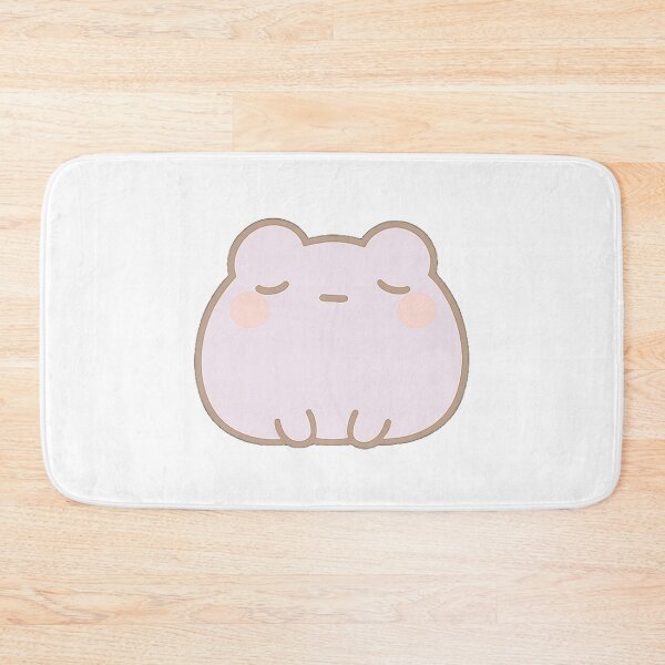 Item preview, Purple Kawaii Mochi Blob Frog Sticker designed and sold by BluesSketchbook.