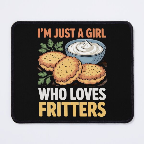 Item preview, I'm Just A Girl Loves Fritters Food Funny Conch Fritters Day designed and sold by TiredPack.