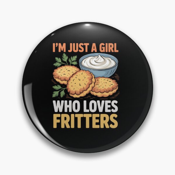 Item preview, I'm Just A Girl Loves Fritters Food Funny Conch Fritters Day designed and sold by TiredPack.
