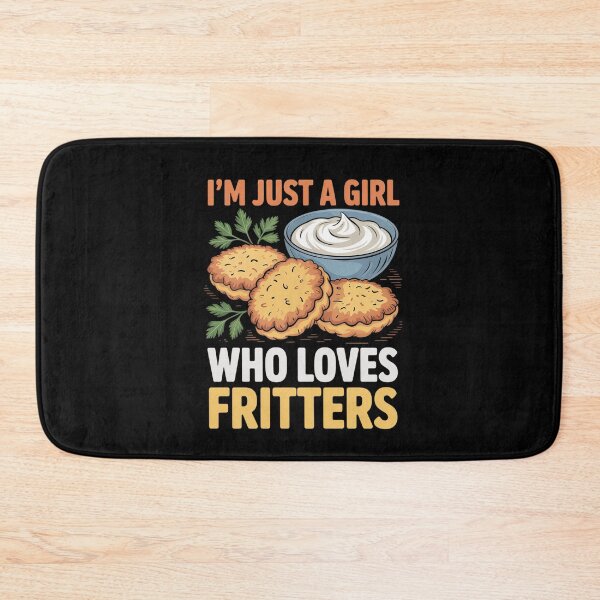 Item preview, I'm Just A Girl Loves Fritters Food Funny Conch Fritters Day designed and sold by TiredPack.