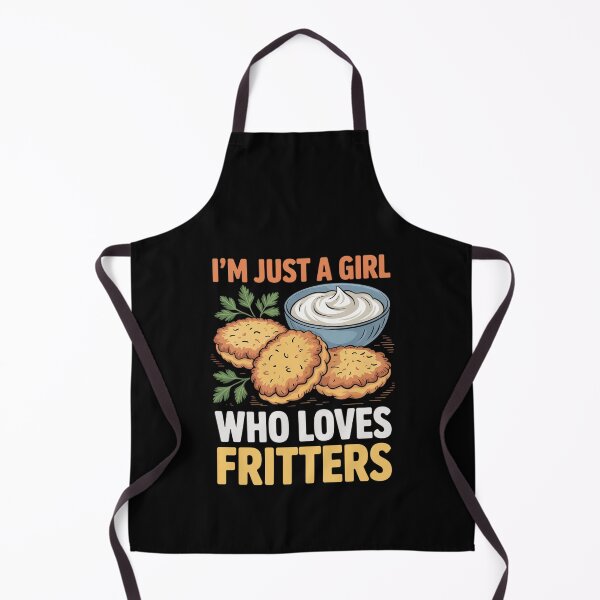 Item preview, I'm Just A Girl Loves Fritters Food Funny Conch Fritters Day designed and sold by TiredPack.