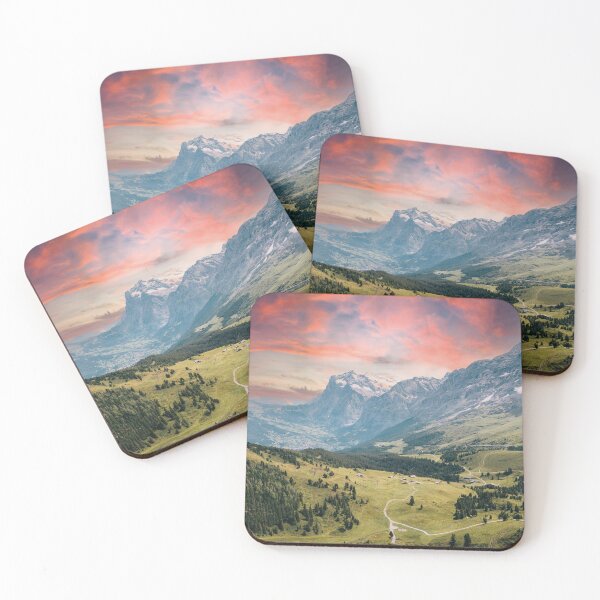 Item preview, Wengen at sunset designed and sold by Mauswohn.