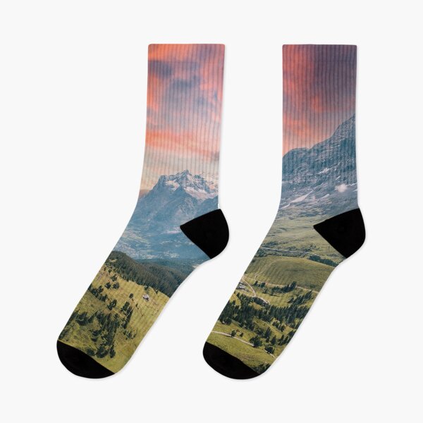 Item preview, Wengen at sunset designed and sold by Mauswohn.