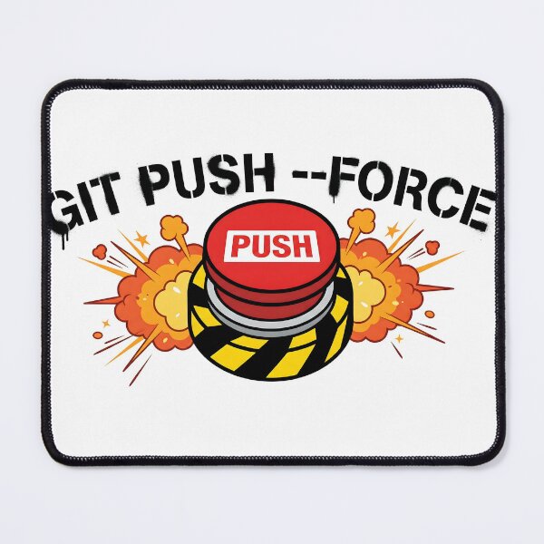 Item preview, GIT PUSH --FORCE designed and sold by Strip to Stick.