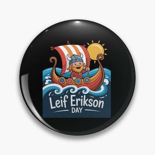 Item preview, Happy Leif Erikson Day October  designed and sold by namibambam.