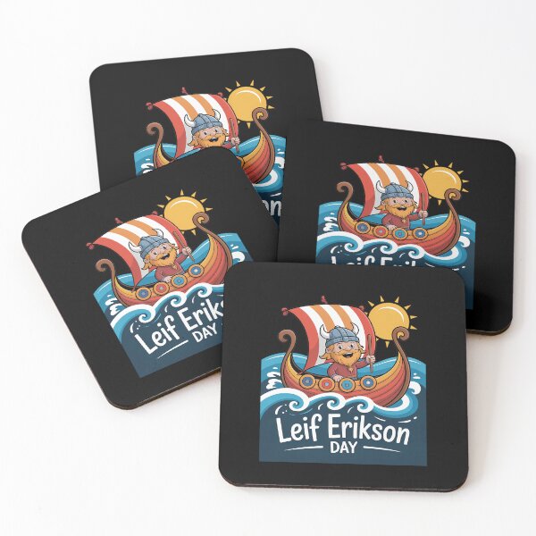 Item preview, Happy Leif Erikson Day October  designed and sold by namibambam.