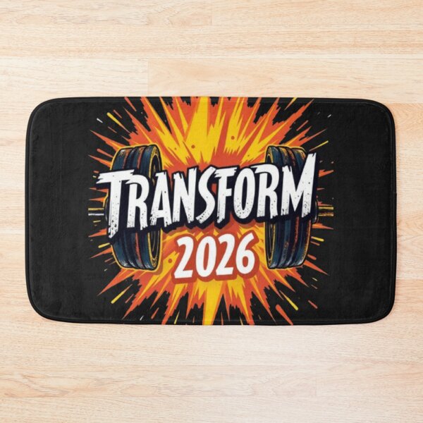 Item preview, Transform 2026 - Fitness Transformation Training Planner Gym Motivation designed and sold by Antik by Schulz.