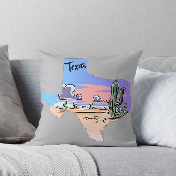 Item preview, Texas Desert Sunset Cactus Landscape Art designed and sold by mashmosh.