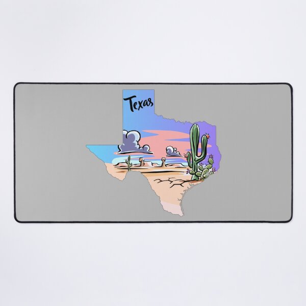 Item preview, Texas Desert Sunset Cactus Landscape Art designed and sold by mashmosh.