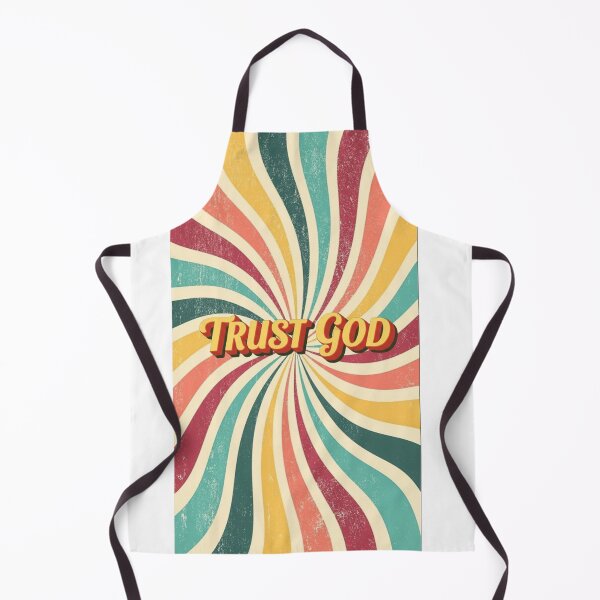 Item preview, TRUST GOD Bold 3D Shadow Typography Christian Statement designed and sold by FitnWear.