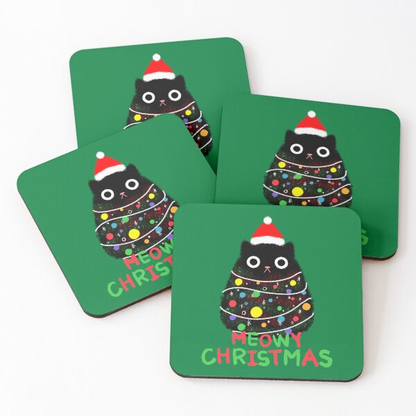 Item preview, Meowy Christmas designed and sold by LifeWithMeme.