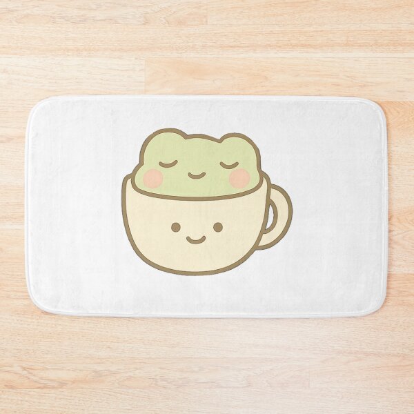 Item preview,  Kawaii Mochi Mug Frog Sticker designed and sold by BluesSketchbook.
