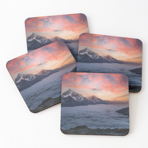 Item preview, Weisshorn at sunset designed and sold by Mauswohn.