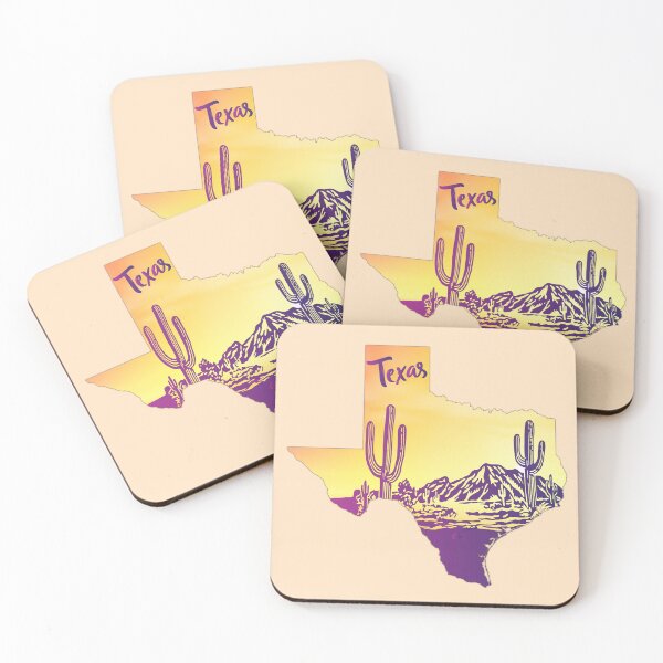 Item preview, Big Texan Sky – Cactus & Mountains Art designed and sold by mashmosh.