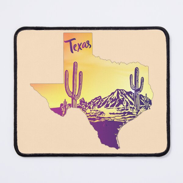 Item preview, Big Texan Sky – Cactus & Mountains Art designed and sold by mashmosh.
