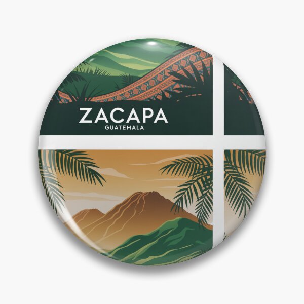 Item preview, Zacapa Guatemala Landscape Art – Tropical Highlands Series designed and sold by Nordic Echo.