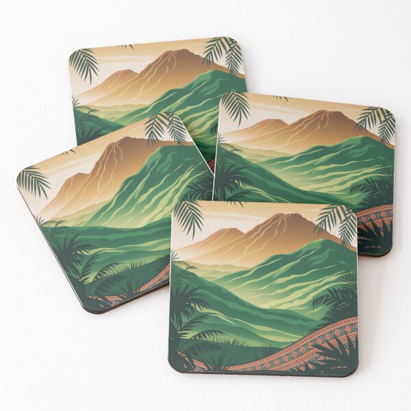 Item preview, Zacapa Guatemala Landscape Art – Tropical Highlands Series designed and sold by Nordic Echo.