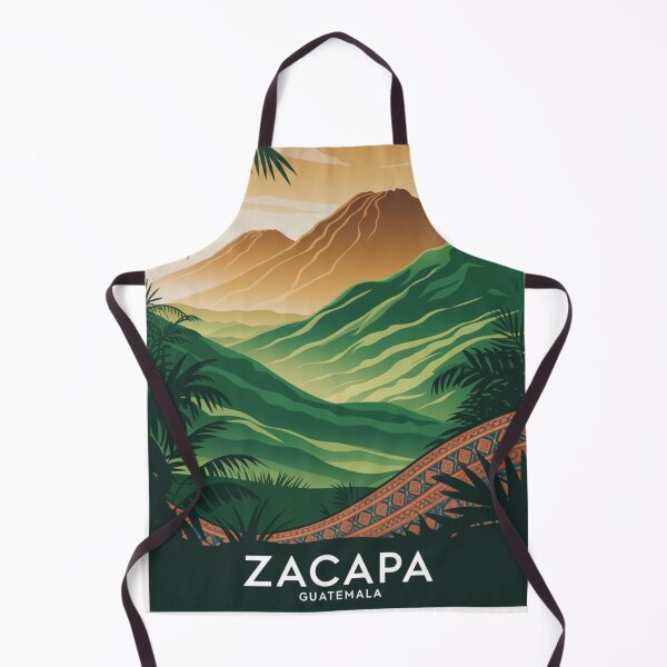 Item preview, Zacapa Guatemala Landscape Art – Tropical Highlands Series designed and sold by Nordic Echo.