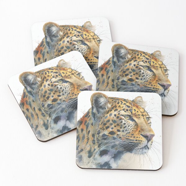 Item preview, Majestic Leopard Portrait designed and sold by laurashawart.