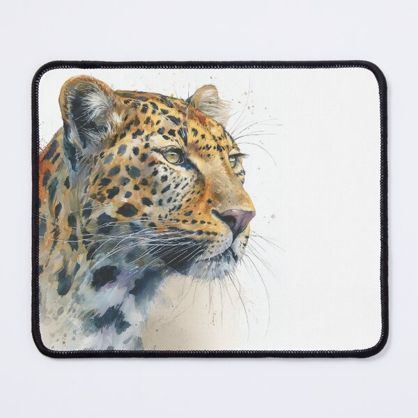 Item preview, Majestic Leopard Portrait designed and sold by laurashawart.