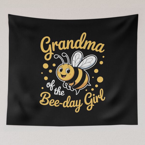 Item preview, Grandma Of The Bee Day Girl Birthday Party  designed and sold by ReadySide.