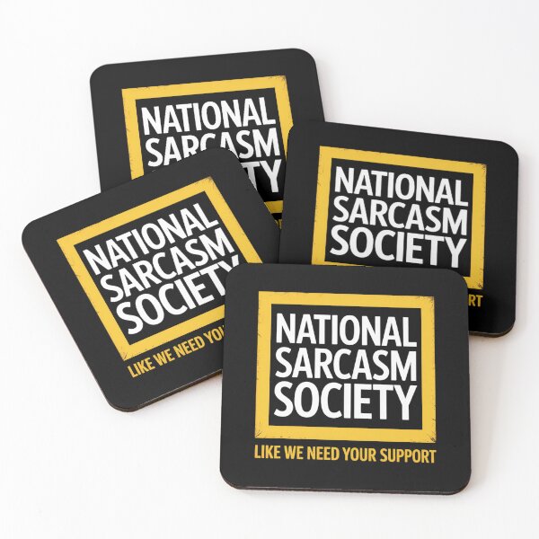 Item preview, National Sarcasm Society Satirical designed and sold by visionnen.
